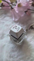 Fluffy Bunny Kaomoji Keycap Keychain
